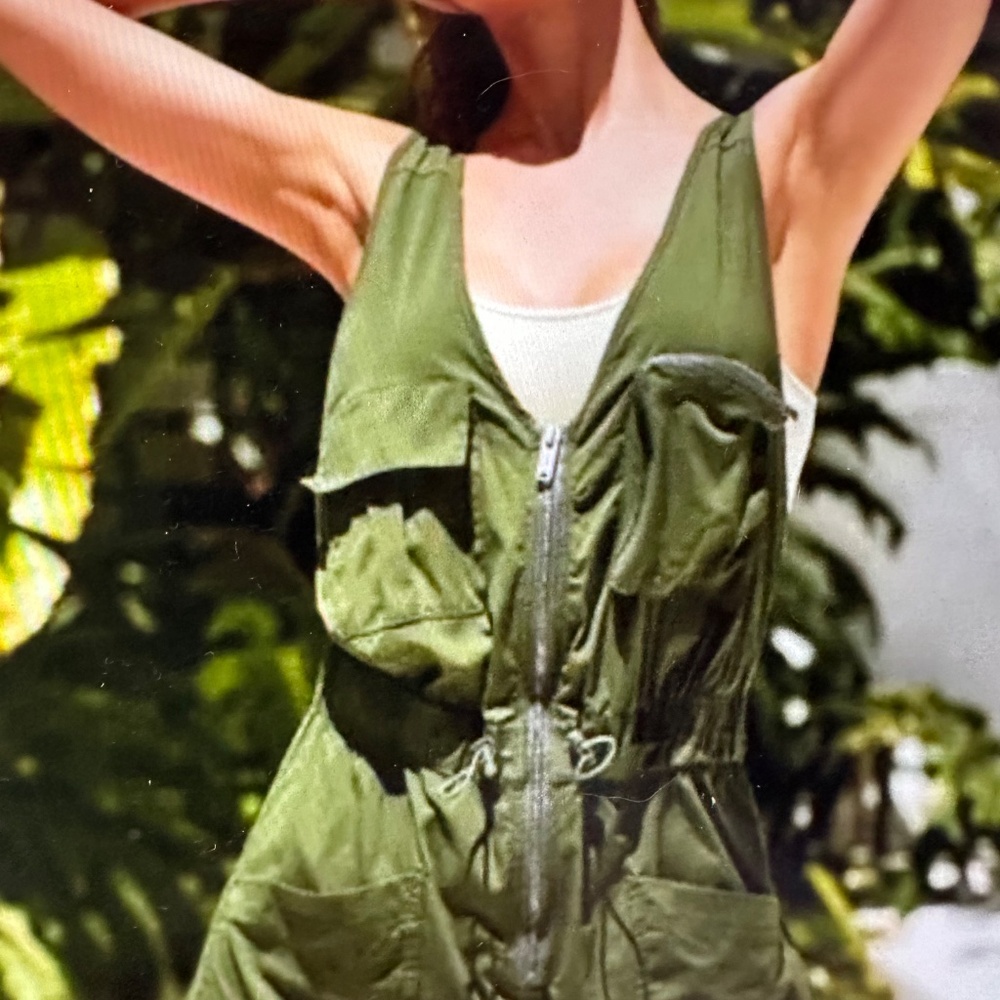 FP Movement Back On Trek Romper. NWOT. Small - Picture 2 of 7